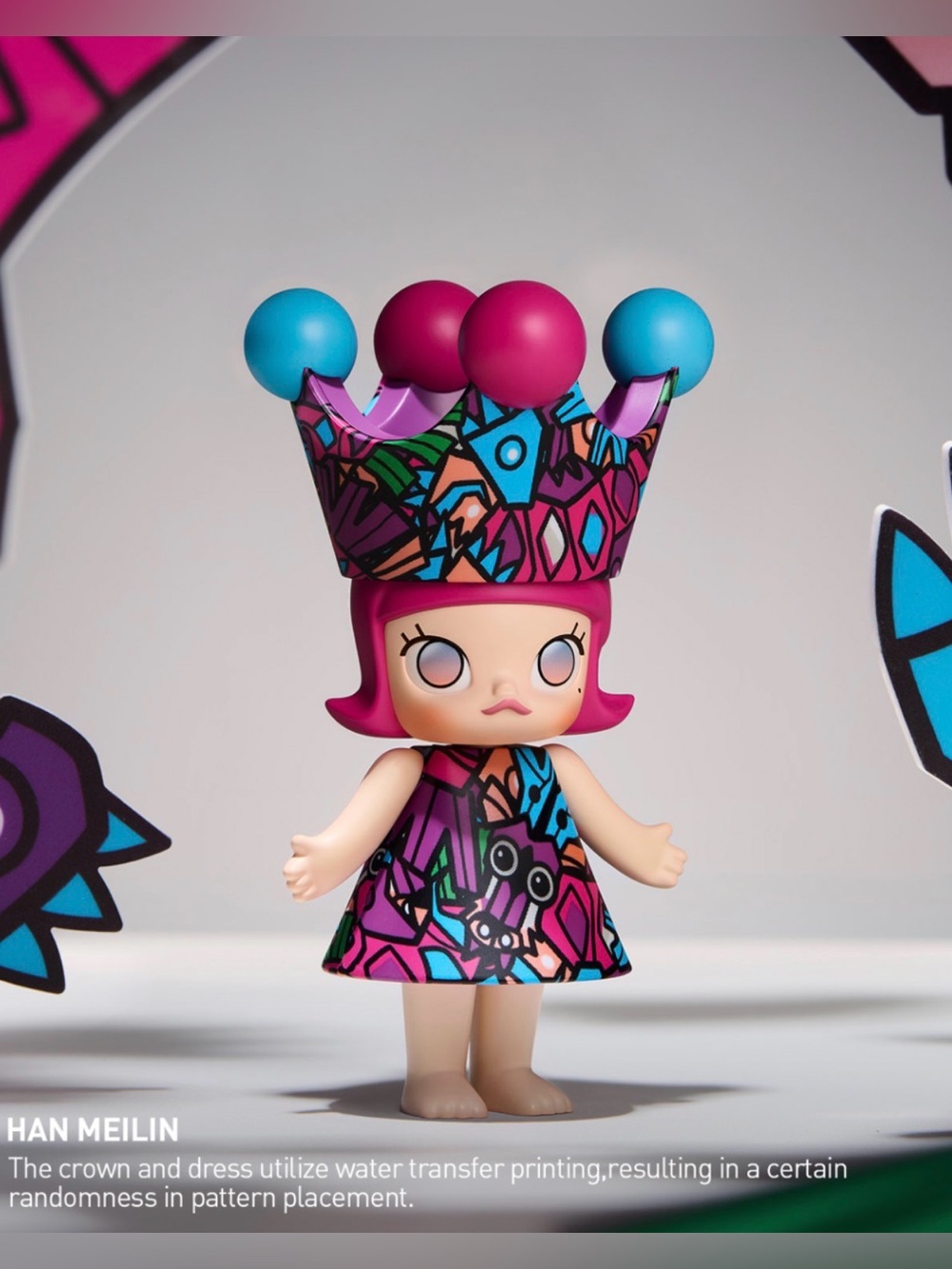 Pop Mart MEGA ROYAL MOLLY 100% Series 1 - Han Meilin